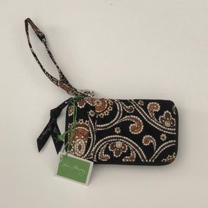 RETIRED Vera Bradley Caffe Latte Wristlet